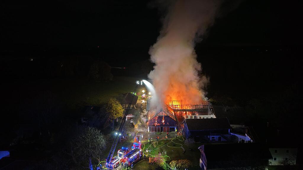 Großbrand Geretsberg