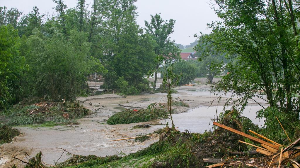 Hochwasser und Überflutungen in Simbach am Inn I