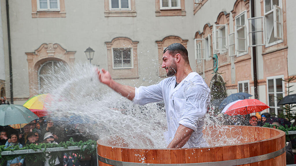 Metzgersprung 2024 in Stadt Salzburg