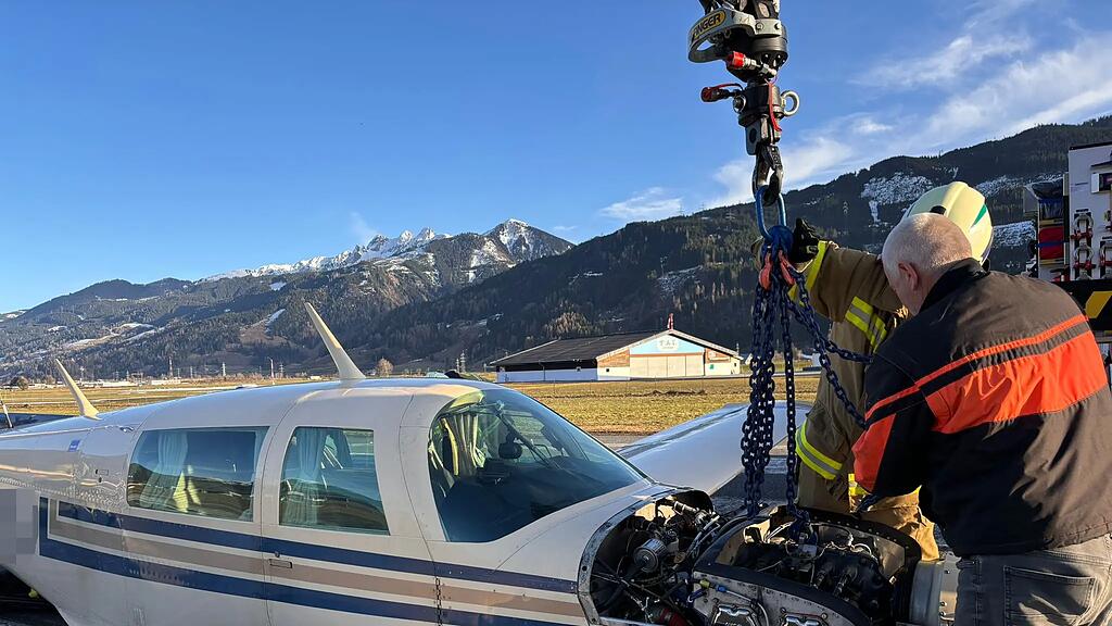 Flugzeugbergung Zell am See
