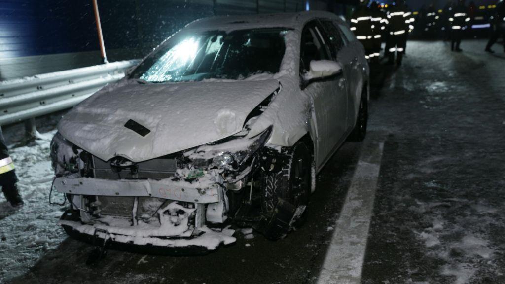 Massencrash im Schneesturm