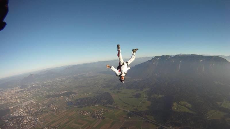 Skydiving über Salzburg