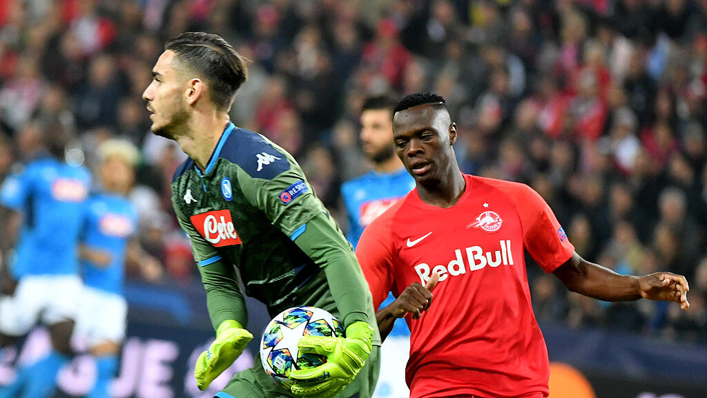 Red Bull Salzburg, SSC Napoli, Alex Meret, Patson Daka