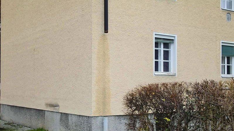 Dachrinnen gestohlen