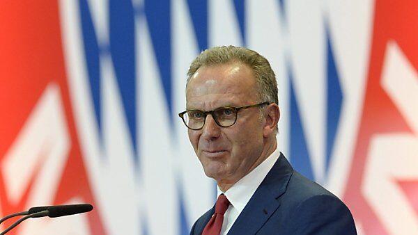 Bayern-München-Boss Rummenigge zeigte sich zufrieden