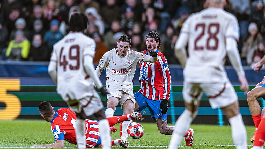 FUSSBALL: UEFA CL: RED BULL SALZBURG - ATLETICO MADRID