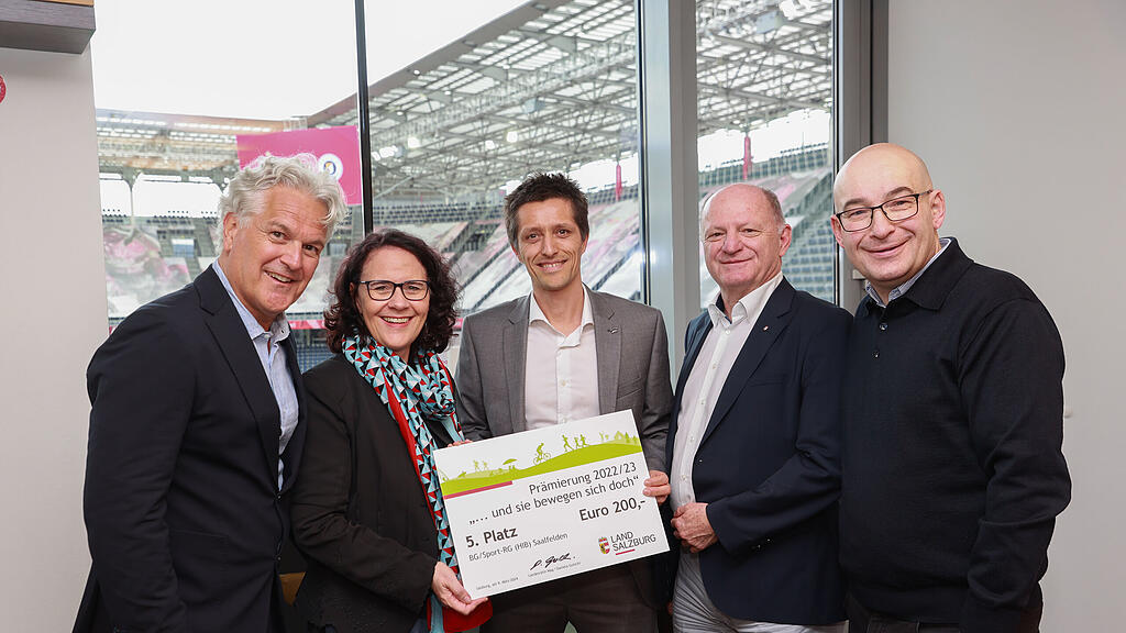 Schulen für Sportprojekte ausgezeichnet