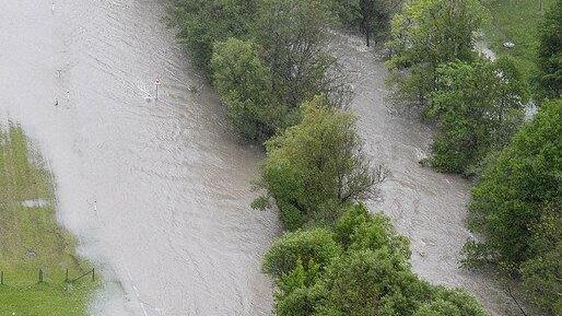 Unwetter in Österreich