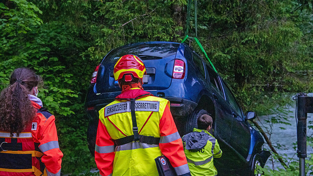 Unfall B305, Ramsauer Ache