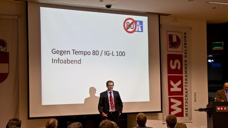 Infoabend gegen Tempo 80