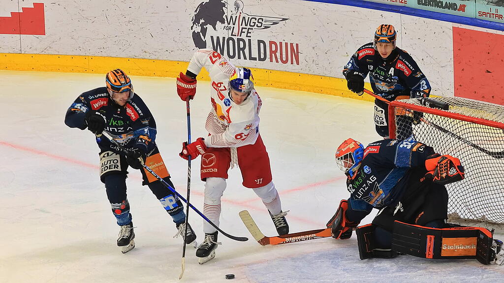 EC Red Bull Salzburg schlägt Black Wings Linz