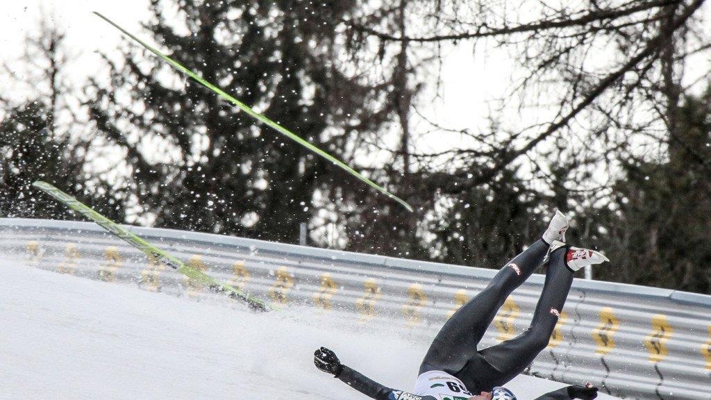 Thomas Morgenstern stürzt schwer am Kulm