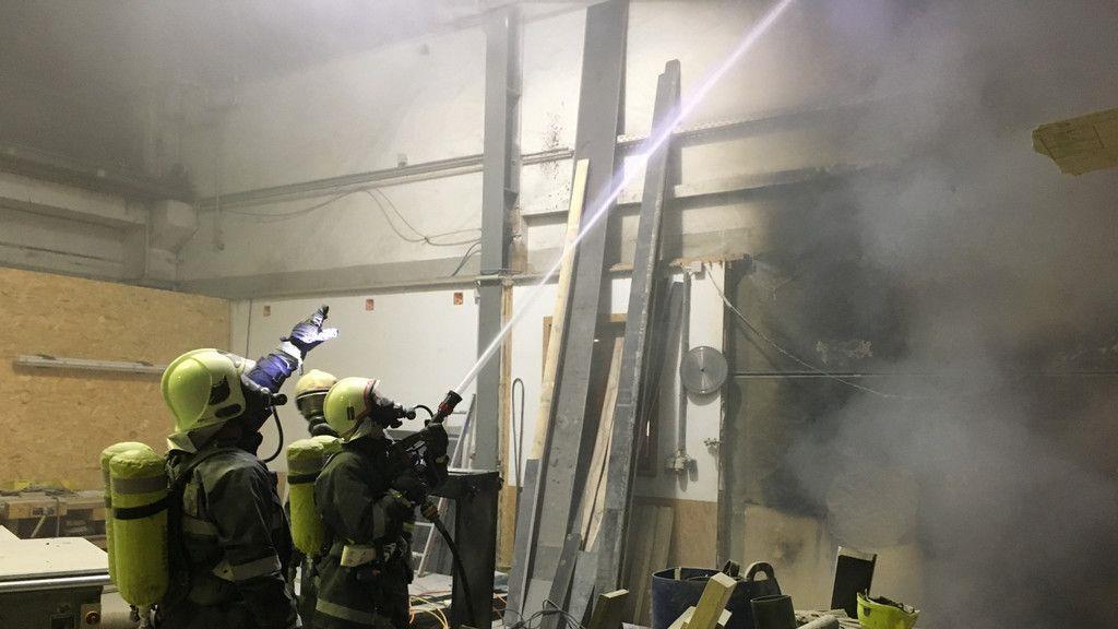 Brand in Werkstatt in Maishofen