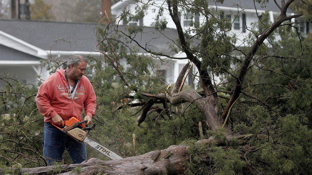 Unwetter verwüstet US-Bundesstaat Virginia
