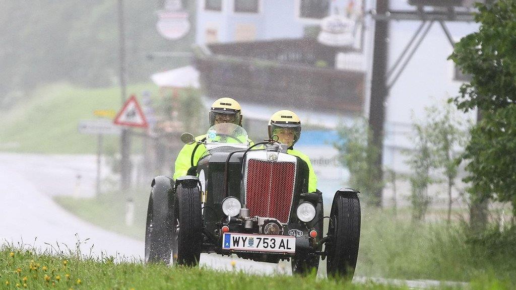 Gaisbergrennen: Wertungsrundfahrt