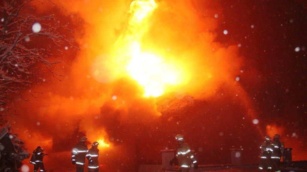 Großbrand in Mühlbach a. Hochkönig