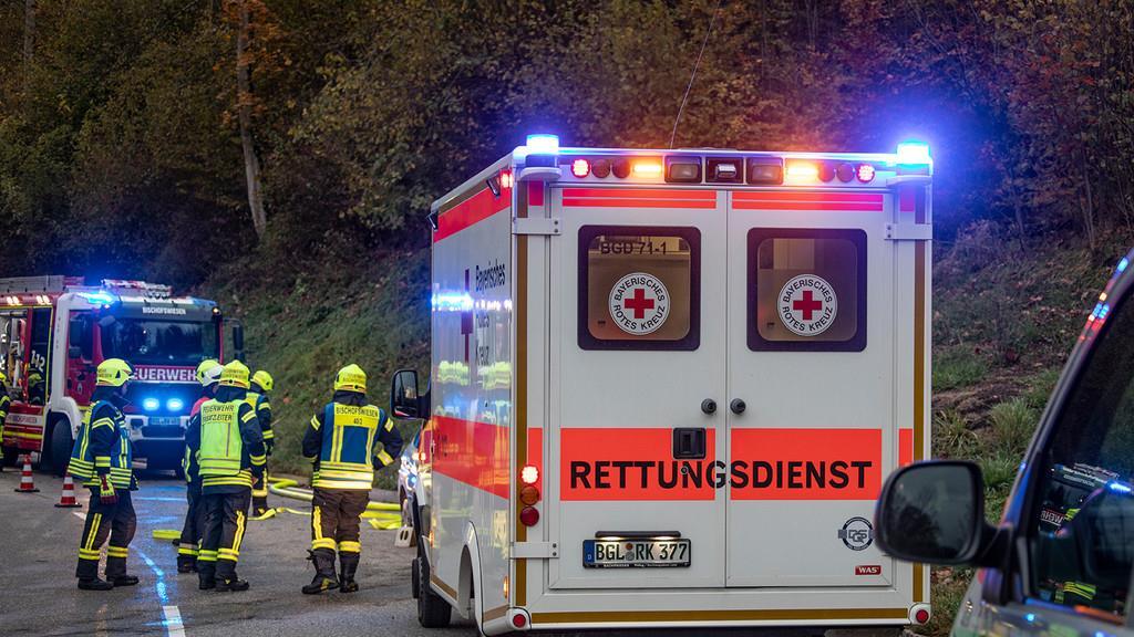 Pkw-Unfall auf der B20