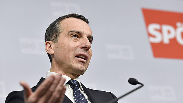 SPÖ-Chef Kern mit ÖVP-FPÖ-Regierung unzufrieden