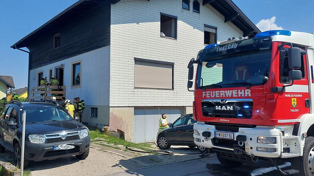 Küchenbrand in Thalgau