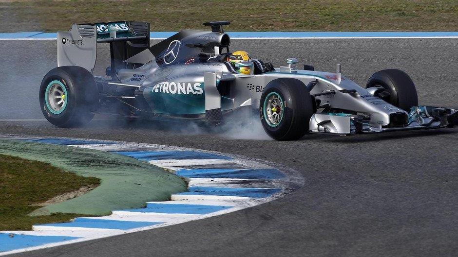 Formel-1-Testfahrten in Spanien