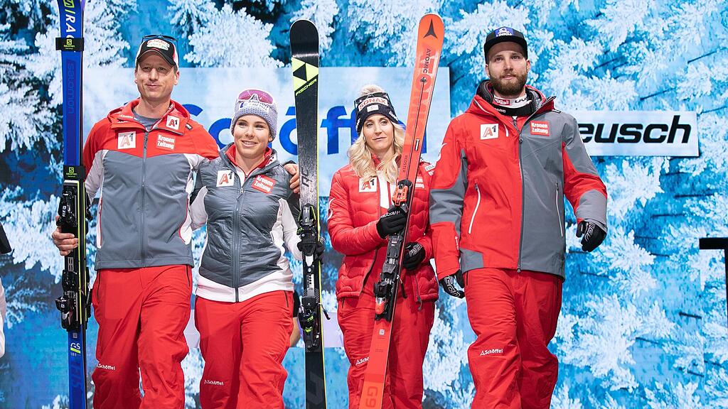 Einkleidungs-Präsentation des Austria Ski Teams im Europark