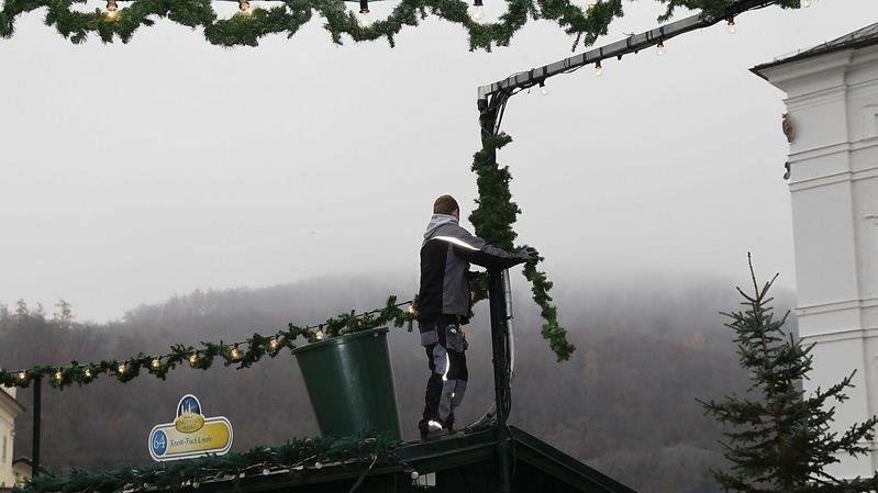 Christkindlmarkt: Die Vorbereitungen