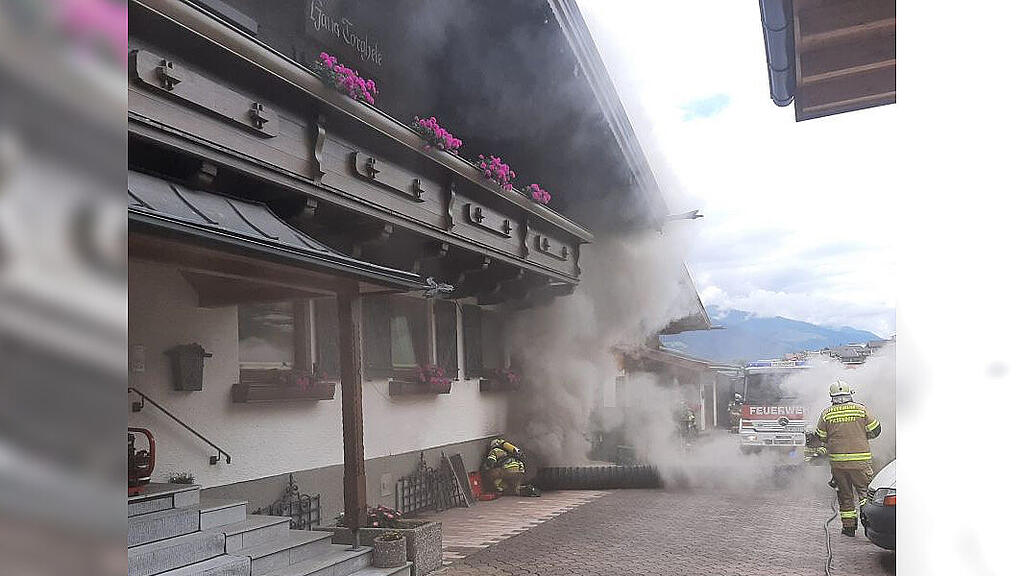 Kellerbrand in Piesendorf