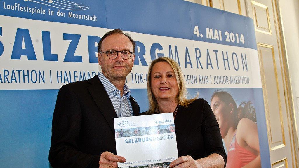 Pressekonferenz zum Salzburger Marathon