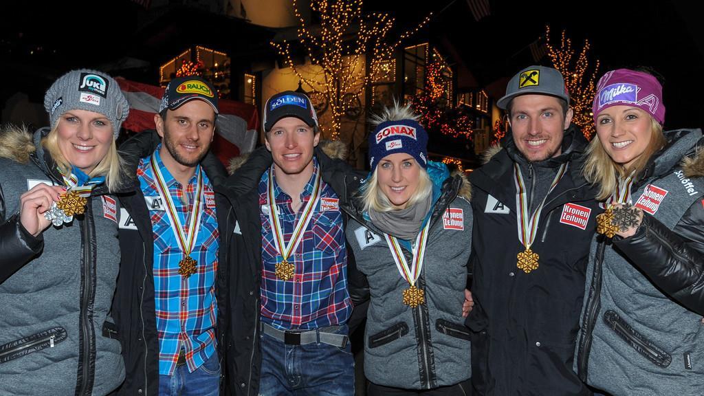 Ski-WM: Team Gold feiert