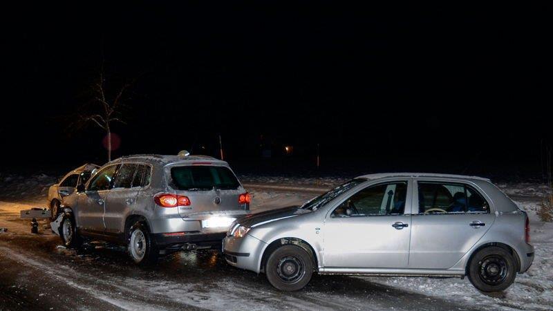 Crash auf der B20