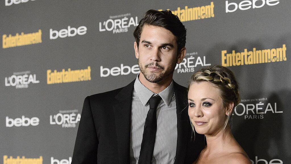 Kaley Cuoca mit ihrem Verlobten Ryan Sweeting.