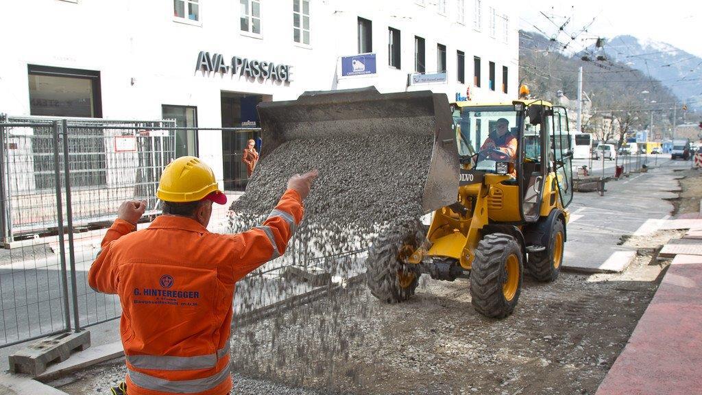 Bauarbeiten Griesgasse