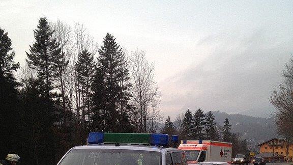 Bilder der Unfallstelle