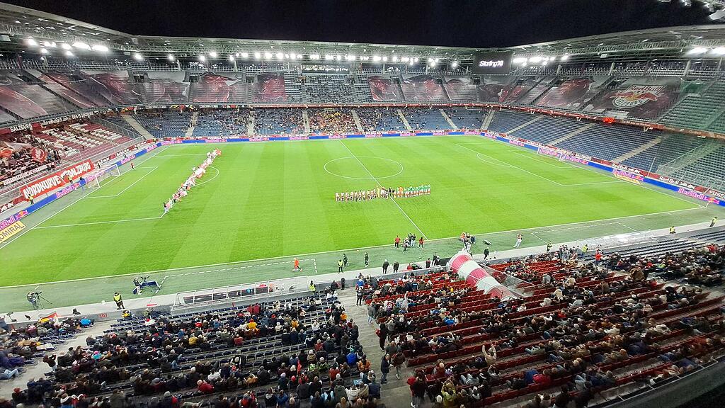 Red Bull Salzburg gegen WSG Tirol im ÖFB-Cup