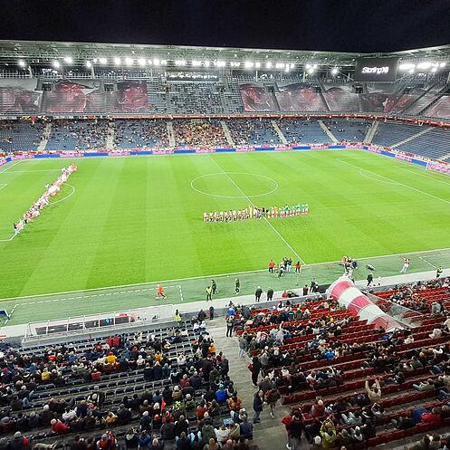 Red Bull Salzburg gegen WSG Tirol im ÖFB-Cup