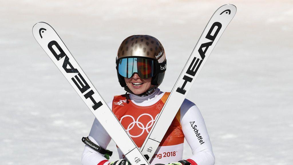 Olympia: Anna Veith holt Super-G-Silber