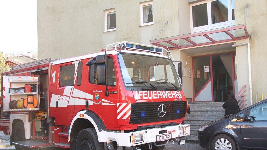 Brand in Bischofshofen
