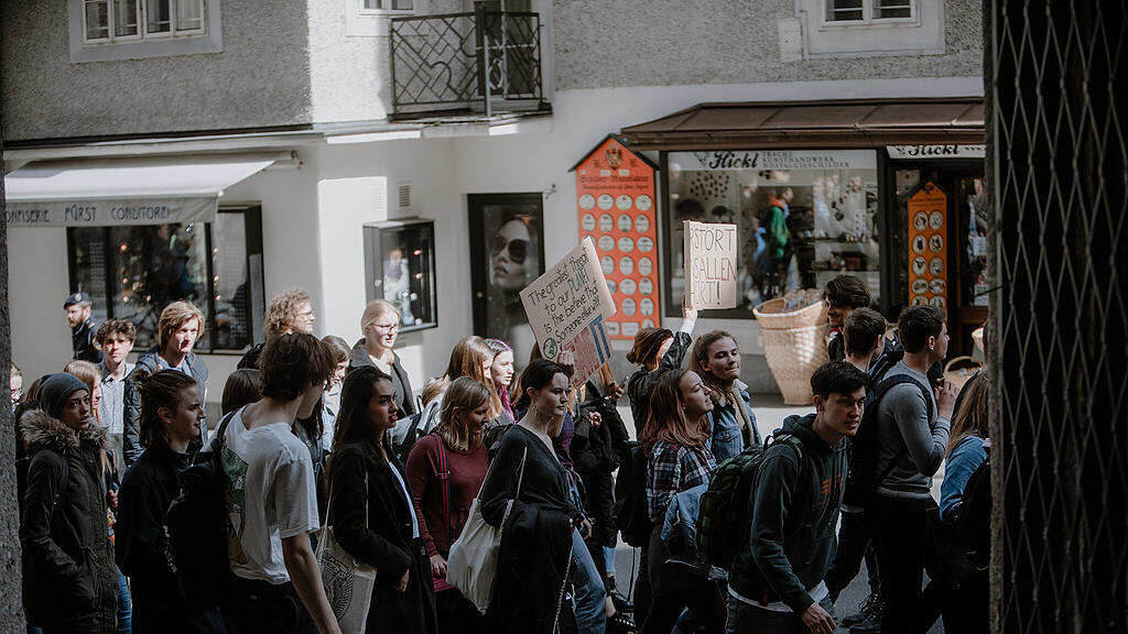 Klimastreik in Salzburg