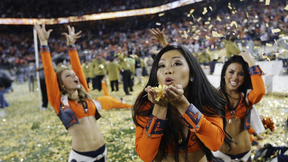 Denver Broncos feiern Sieg bei 50. Super Bowl