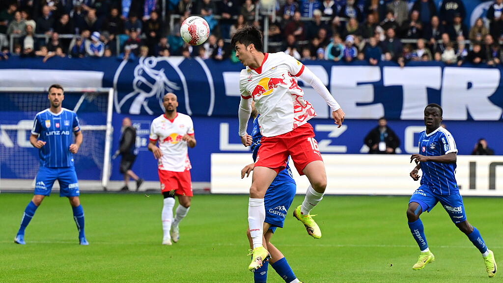 FUSSBALL: ADMIRAL BUNDESLIGA / MEISTERGRUPPE / 9. RUNDE: BLAU-WEISS LINZ - RED BULL SALZBURG