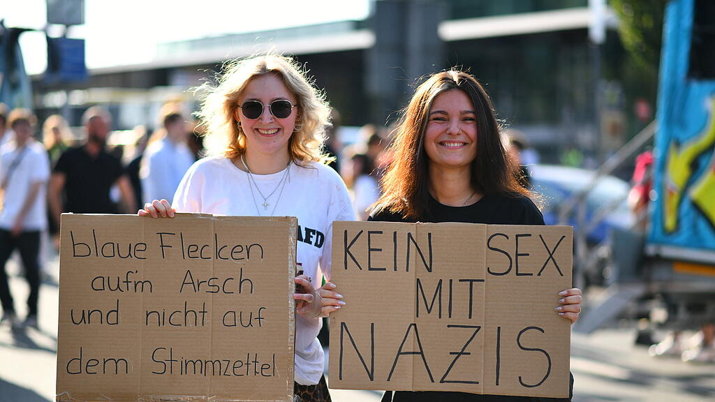 Demo gegen AfD in Essen