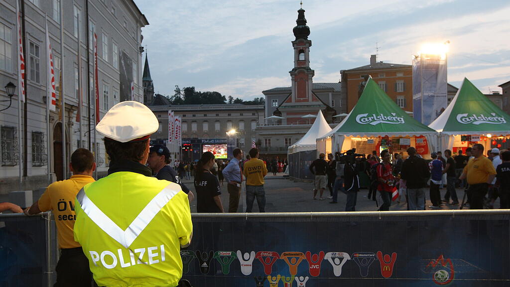 Fanzone bei Fußball-EM 2008 in Salzburg