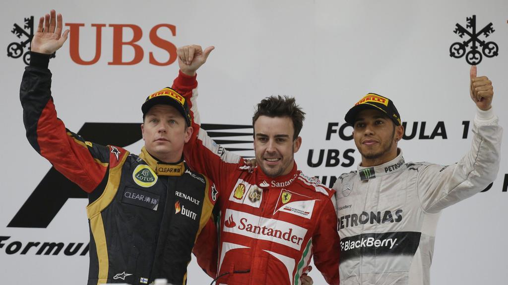 Formel1: Alonso gewinnt Grand Prix von China in Shanghai