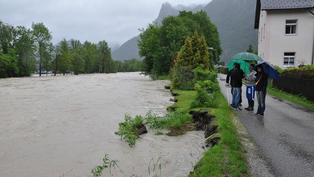 Hochwasser in Ebensee, I