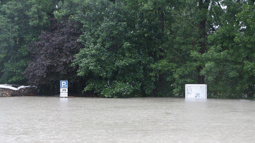 Hochwasser in Freilassing, II