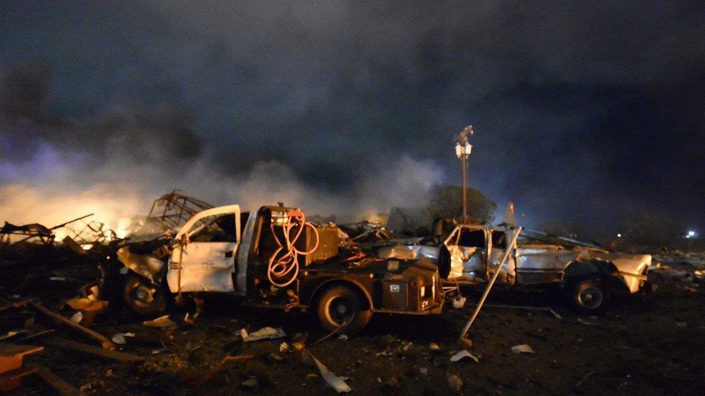 Tote bei Explosion in Düngerfabrik in Texas