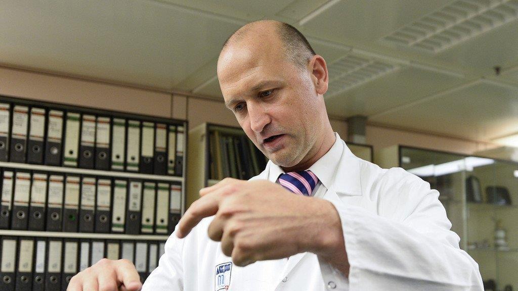 Arbeiter trennte sich Arm ab: Tibor A. im Wiener AKH