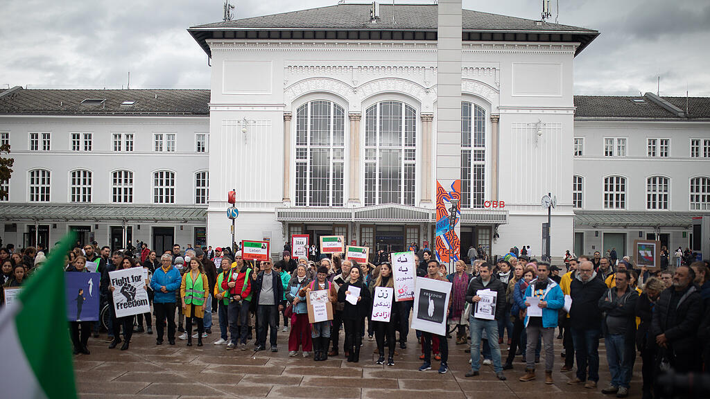Demo Iranerinnen Salzburg