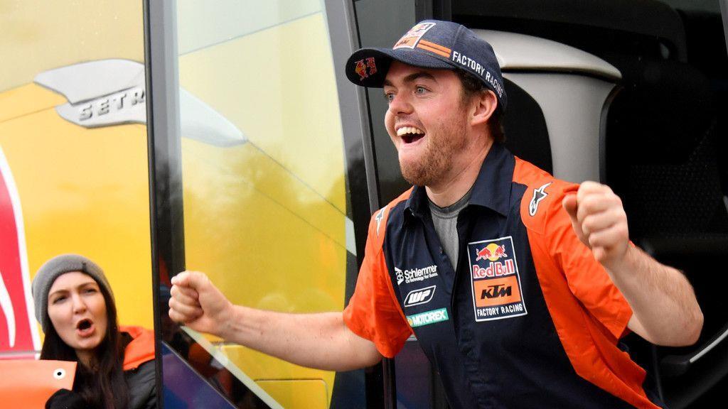 Matthias Walkner in Salzburg empfangen I
