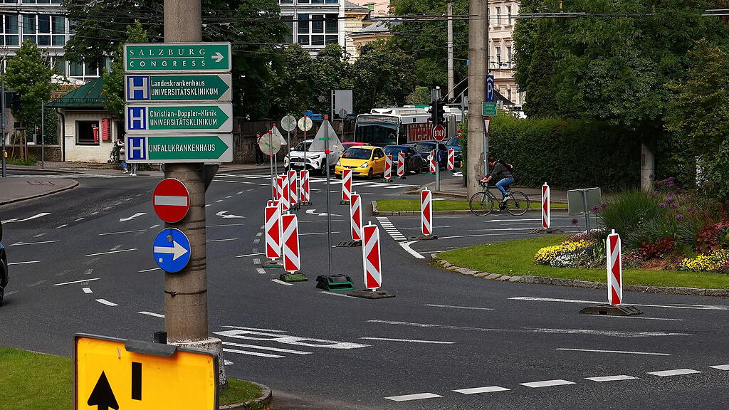 Baustelle Karolinenbrücke